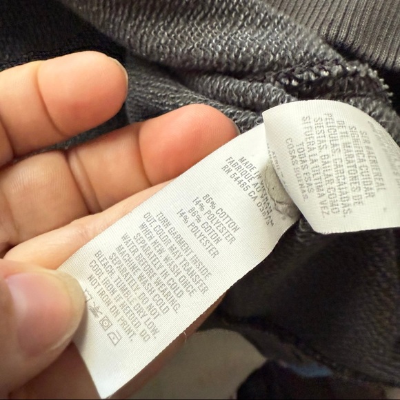 Aerie The Chill Crewneck Sweatshirt in Ghostbusters Graphic Gray Medium - Picture 8 of 12